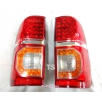 ไฟท้ายแชม LED สีแดง ใส่โตโยต้า ไฮลัค วีโก้ แชมป์ Toyota Hilux vigo champ 2011 ส่งฟรี EMS